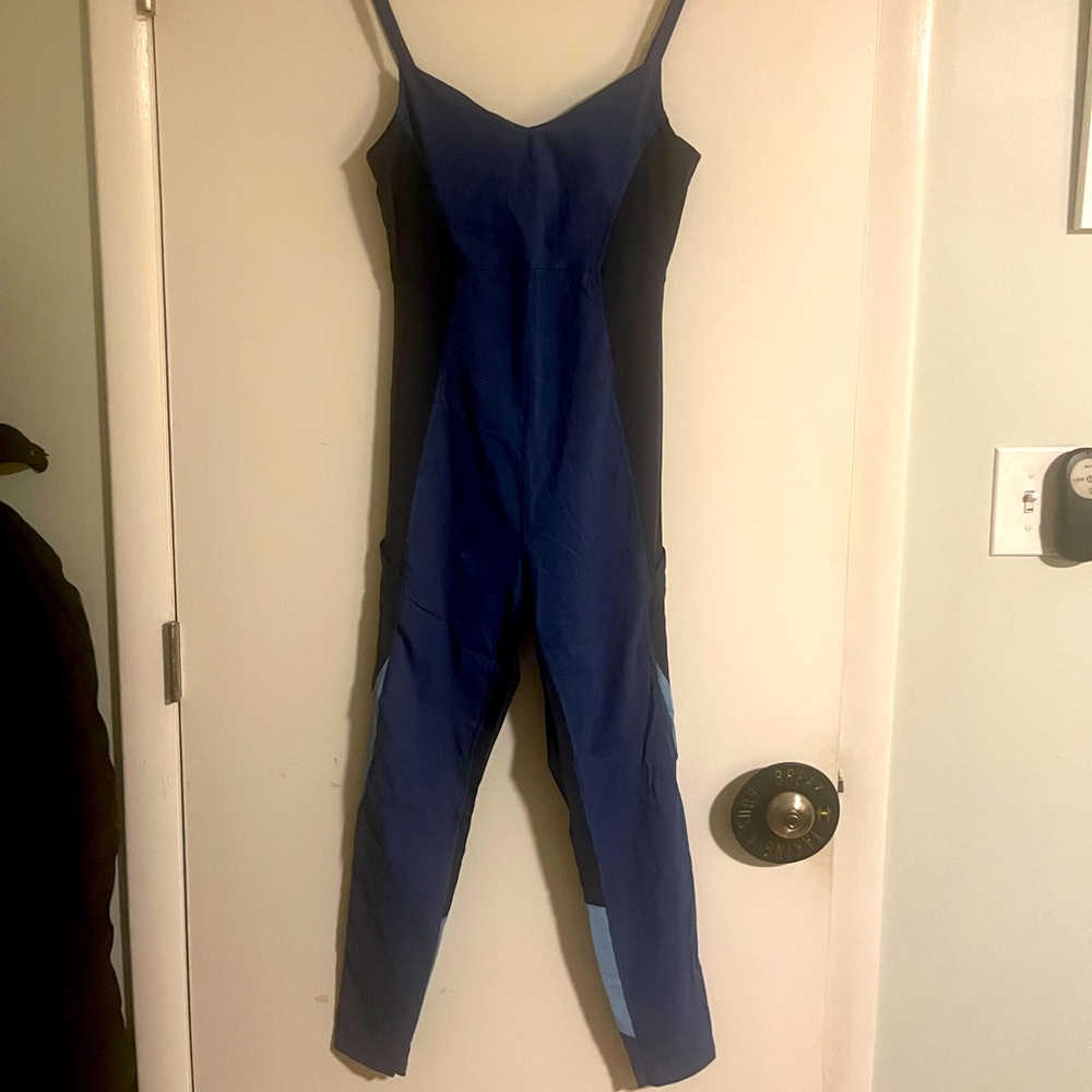 Outdoor Voices jumpsuit in blue size medium